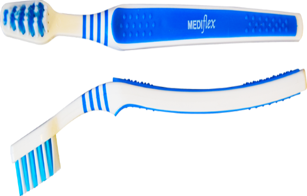 Disposable Adult Toothbrush, Medium - Mediflex Industries
